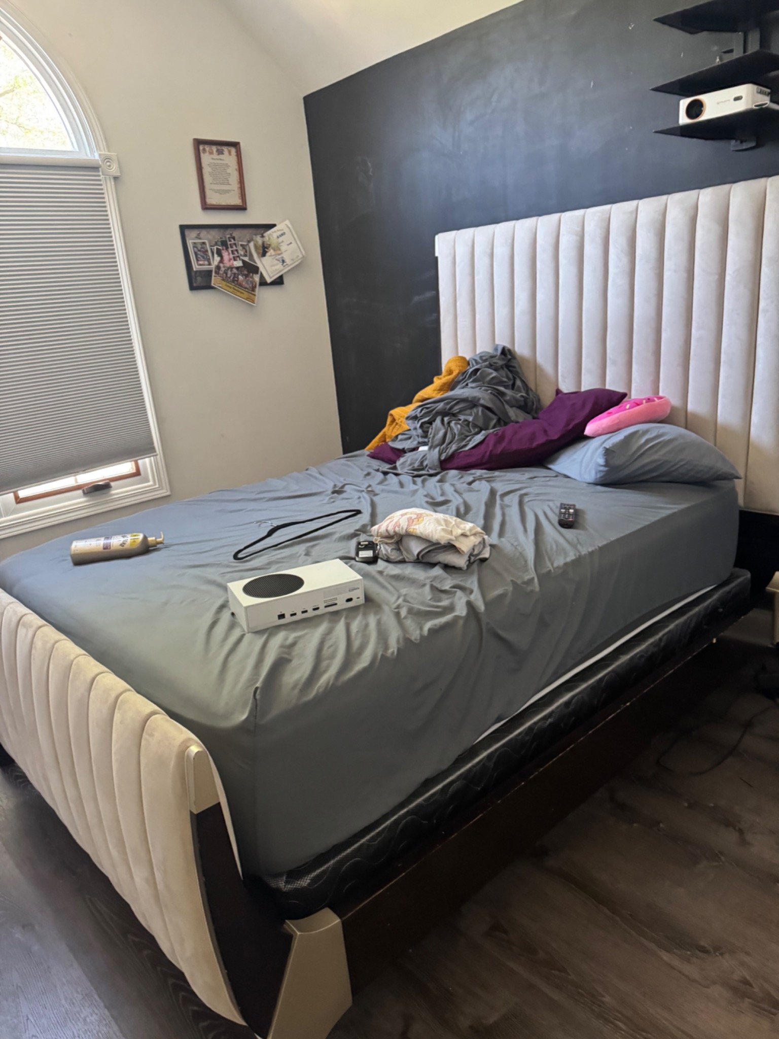 Bedroom reset — before
