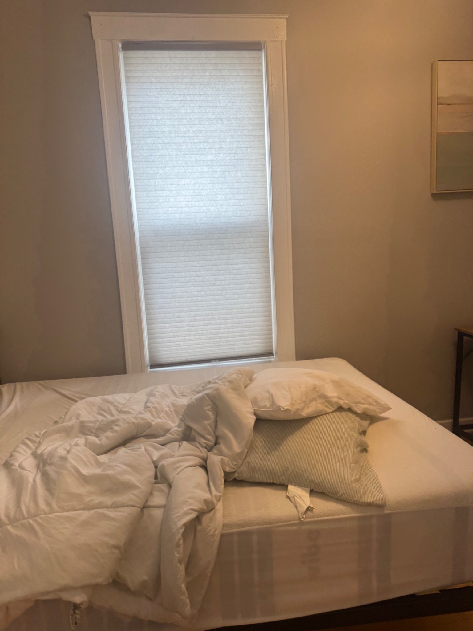 Guest room finish — before